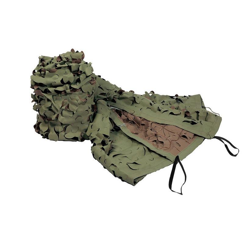 Filet de camouflage corde kaki marron stepland 3 x 3 m