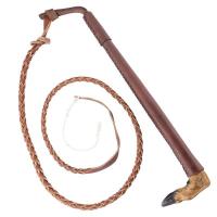 Fouet chien ve nerie chasse country sellerie patte chevreuil
