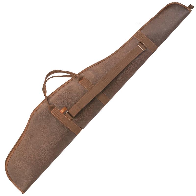 Fourreau a carabine en vinyl marron country sellerie 120 cm