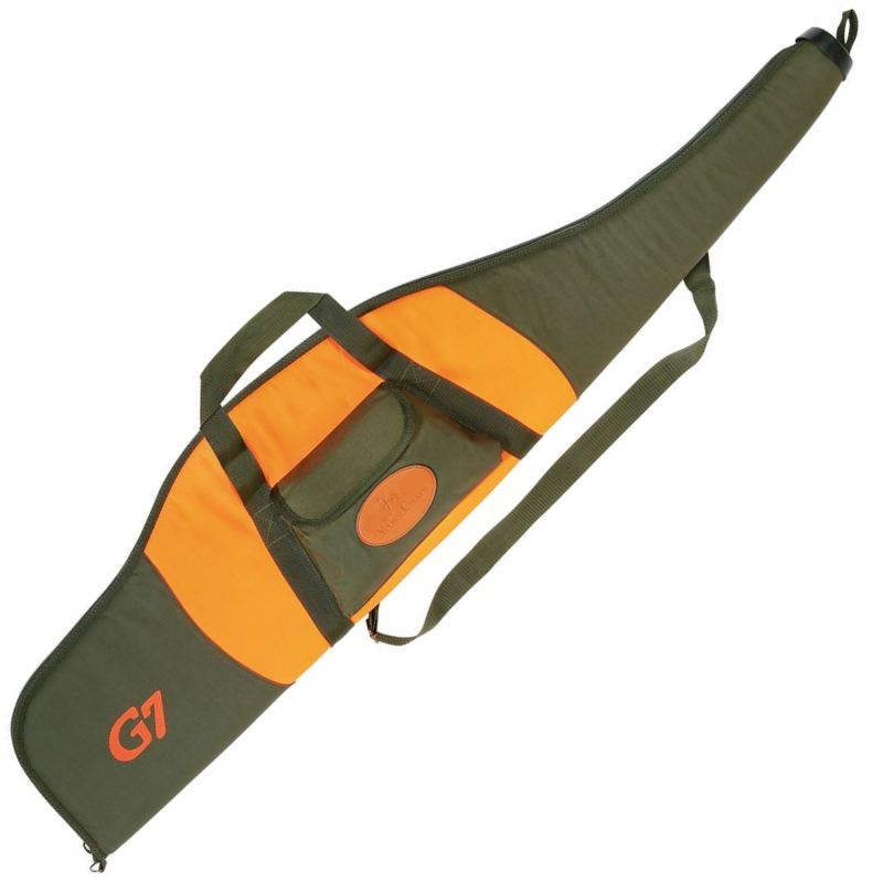 Fourreau a carabine verney carron g7 120 cm orange et vert 1