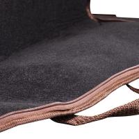 Fourreau a fusil 130 cm marron en tissus poche cartouche3