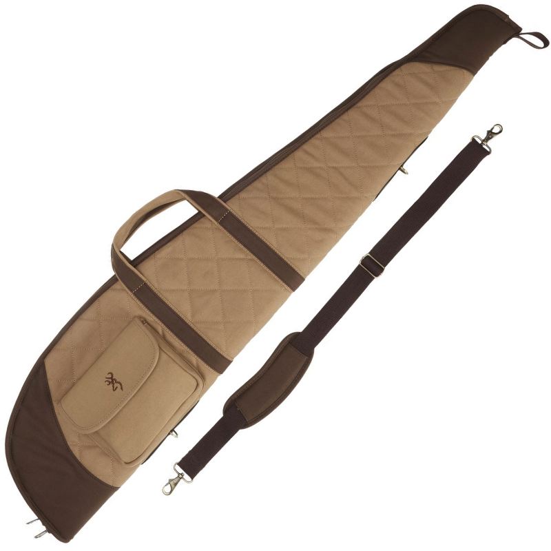 Fourreau carabine avec lunette 124 cm browning field marron