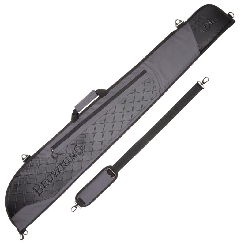 Fourreau fusil Browning raptor noir et gris 136cm avec poche