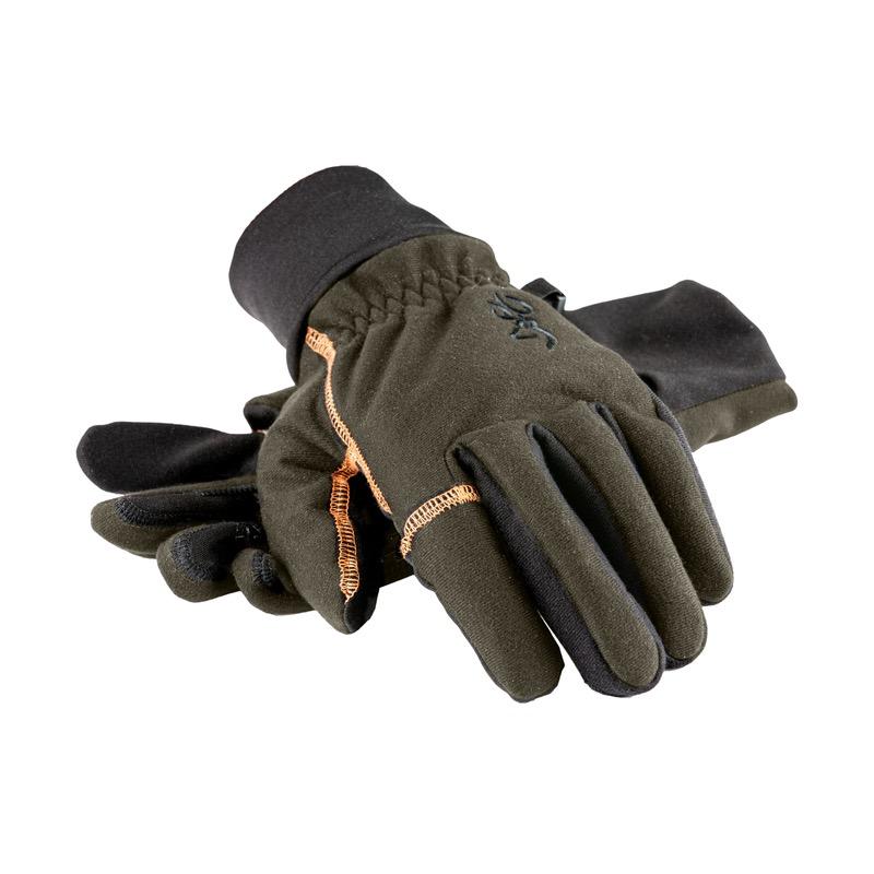 Gants chauffants chasse anti-abrasion index amovible