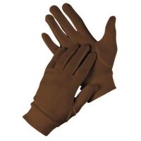 Gants de chasse en soie verney carron calor marron