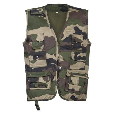 Gilet chasse enfant percussion camo ce chasseur compagnie 1