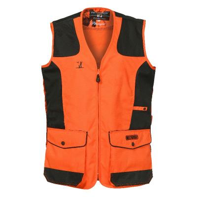 Gilet chasse enfant percussion traque orange kaki pas cher