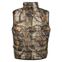 Gilet chasse re versible percussion ghostcamo blaze feuille2