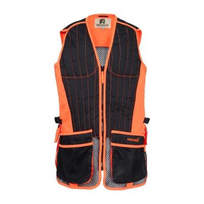 Gilet de ball trap percussion orange chasseur et compagnie