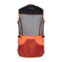 Gilet de ball trap percussion orange chasseur et compagnie1