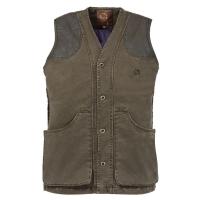 Gilet de chasse extensible club interchasse brenne marron