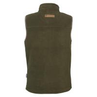 Gilet de chasse polaire percussion scotland enfant kaki1
