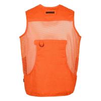 Gilet filet savane orange dos