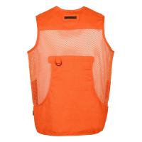 Gilet filet savane orange dos