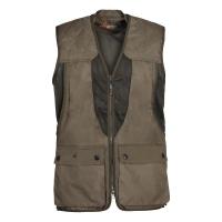 Gilet grouse marron