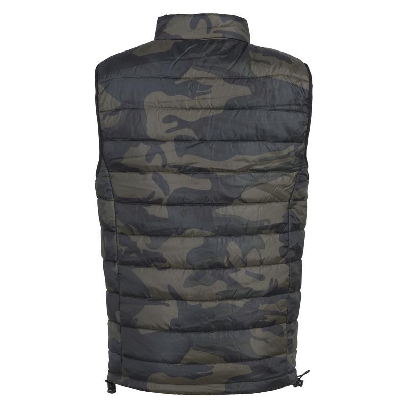 Gilet matelasse trek percussion camo enfant