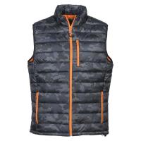 Gilet matelasse trek percussion camo gris