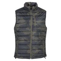 Gilet matelasse trek percussion camo kaki 100 polyamide