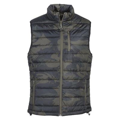 Gilet matelasse trek percussion camo kaki 100 polyamide