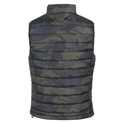 Gilet matelasse trek percussion camo kaki 100 polyamide