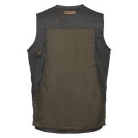 Gilet percussion tradition broderie sanglier en polycoton1