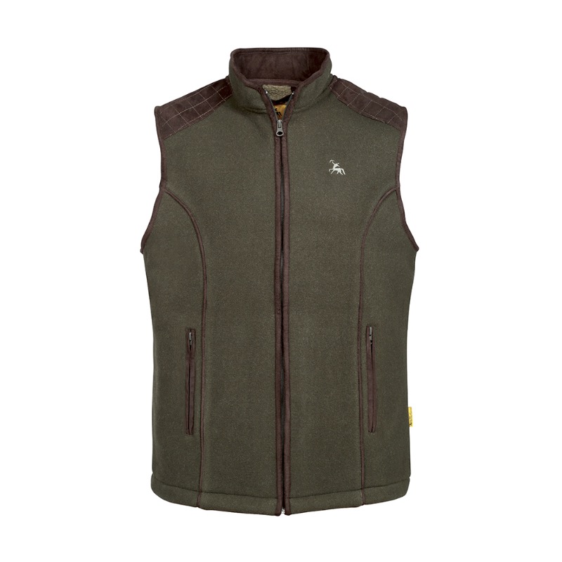 Gilet verney carron presly kaki chine