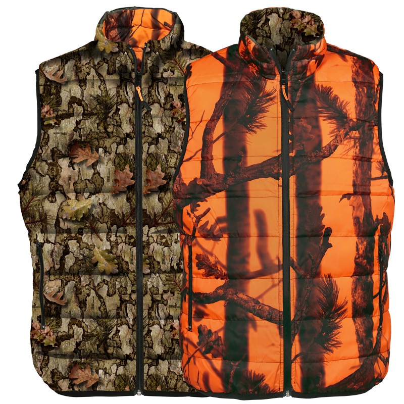 Gilet chasse sales reversible percussion