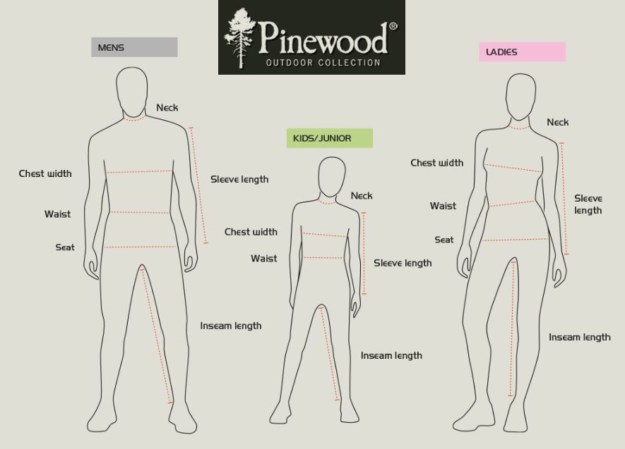 Guide de taille pinewood