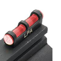 Guidon fibre optic rouge lpa sights sur pas de vis 3 mm