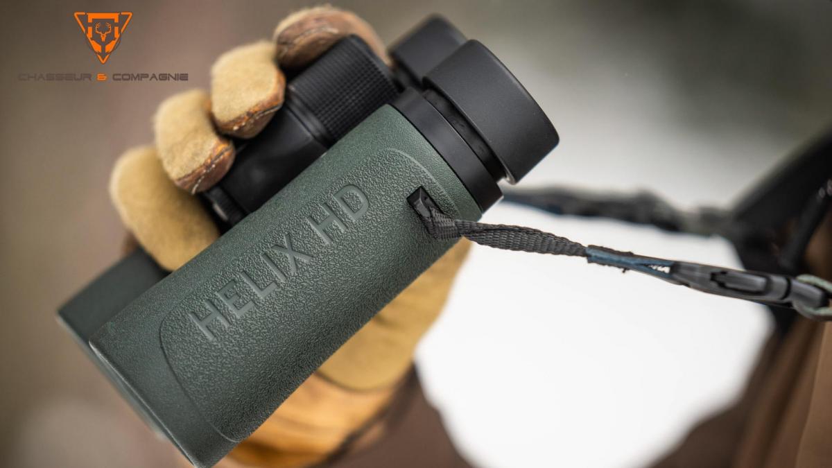 Jumelles Element Optics Helix HD en gros plan