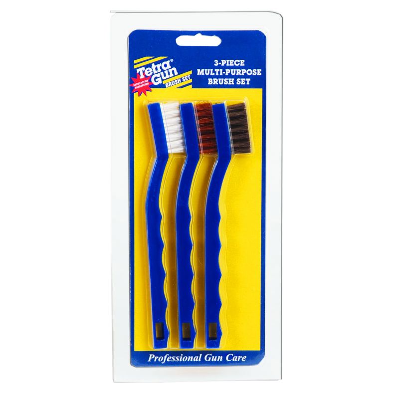 Kit 3 brosses pour nettoyage des armes tetra gun prosmith