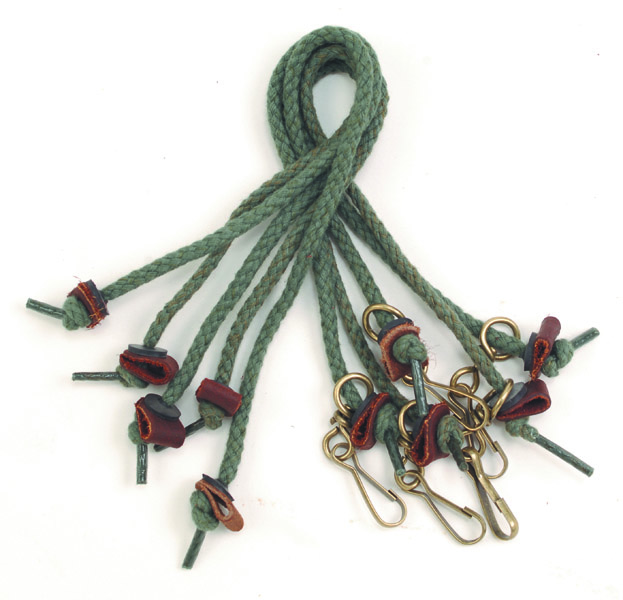 Lacet pour palombe avec mousqueton