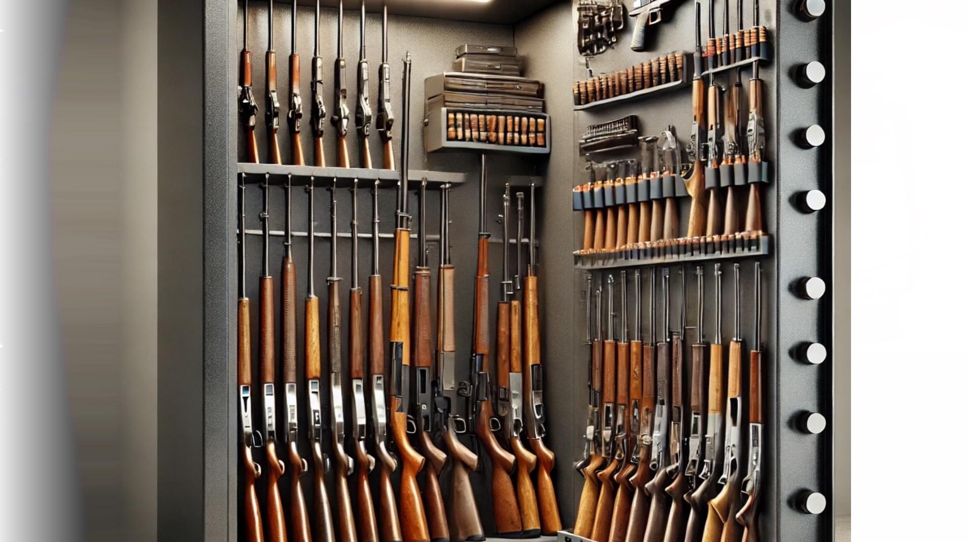 Les lois franc aises sur les armoires fortes pour le rangement des armes
