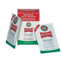 10 X Lingette d'huile de protection Ballistol