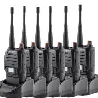 Lot de 6 talkie walkie waldberg p9 pro 8 fre quences fm