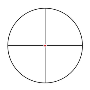 Lunette 1 6x24 arcea adler crosshair rouge