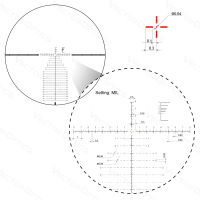 Lunette 4 24x56 vector continental reticule dimensions
