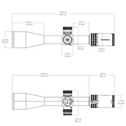 Lunette 6 24x50 vector setinel ffp dimensions