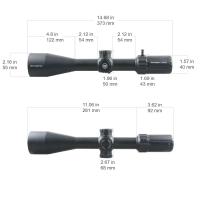 Lunette 6 25x50 vector marksman dimensions
