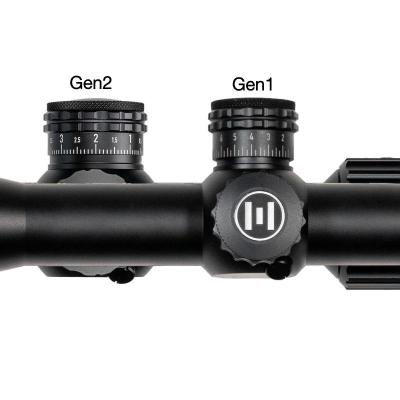 Lunette de tir element optics helix g2 6 24x50 difference tourelles