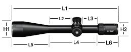 Lunette de tir longue distance class f