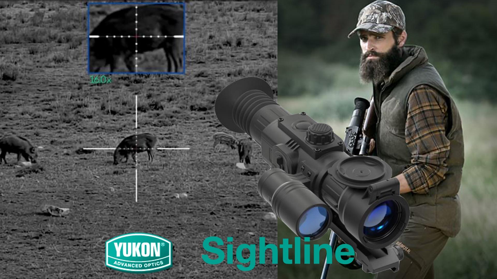 lunette de chasse nocturne : Yukon SightLine, jusqu'à 450m!