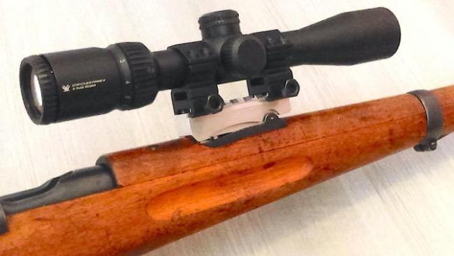 lunette Vortex Crossfire 2-7x32 scout schmidt Rubin K11