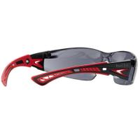 Lunettes de protection balistique bolle rush rouge et fume e1