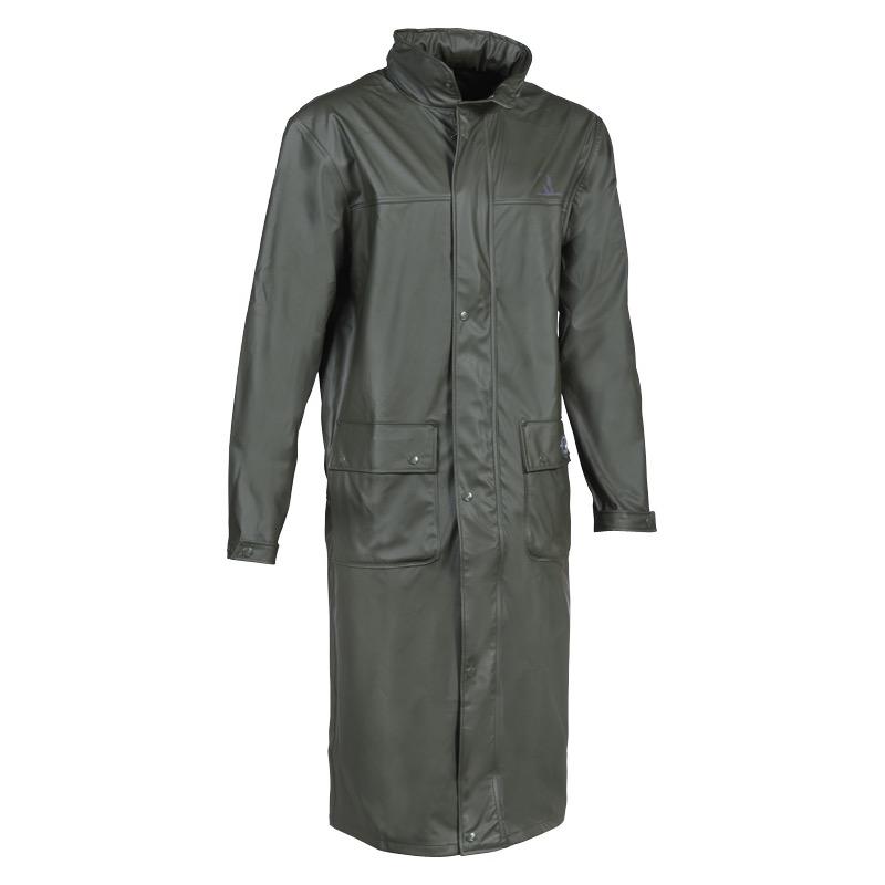 Manteau long imperme able de chasse percussion impersoft kaki 2