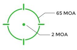 Multire ticule holosun vert