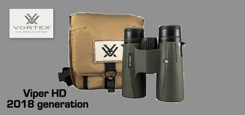 nouvelles jumelles 2018 vortex viper HD 8x42 10x50 et 12x50