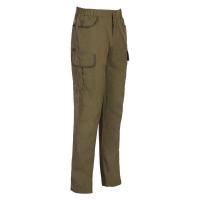 Pantalon de chasse percussion hyperstretch savane kaki
