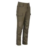 Pantalon de chasse percussion hyperstretch savane renforce