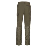 Pantalon de chasse percussion hyperstretch savane renforce kaki1